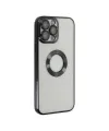 Apple iPhone 13 Pro Max Kılıf Slot Silikon - Siyah