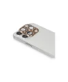 Apple İphone 13 Pro Max Pers Alüminyum Kamera Lens - Gold