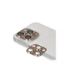 Apple İphone 13 Pro Max Pers Alüminyum Kamera Lens - Gold
