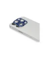 Apple İphone 13 Pro Max Pers Alüminyum Kamera Lens - Lacivert