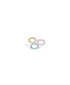 Apple İphone 13 Pro Renkli Kamera Lens Koruma Cam - Pembe-mavi