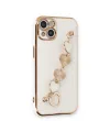 Apple iPhone 14 Kılıf Esila Silikon - Beyaz