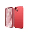 Apple İphone 14 Kılıf First Silikon - Kırmızı