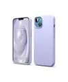Apple İphone 14 Kılıf First Silikon - Lila