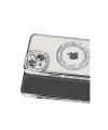 Apple İphone 14 Kılıf Joke Simli Magneticsafe Kılıf - Gümüş