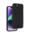 Apple İphone 14 Kılıf Kelvin Kartvizitli Silikon - Siyah
