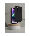 Apple İphone 14 Kılıf Kelvin Kartvizitli Silikon - Siyah