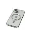 Apple İphone 14 Kılıf Kross Magneticsafe Kapak - Gümüş