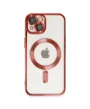 Apple İphone 14 Kılıf Kross Magneticsafe Kapak - Kırmızı