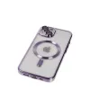 Apple İphone 14 Kılıf Kross Magneticsafe Kapak - Mor