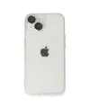 Apple İphone 14 Kılıf Luko Lens Silikon - Gümüş