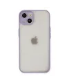 Apple iPhone 14 Kılıf Montreal Silikon Kapak - Mor