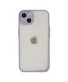 Apple İphone 14 Kılıf Montreal Silikon Kapak - Mor