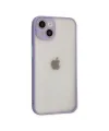 Apple iPhone 14 Kılıf Montreal Silikon Kapak - Mor
