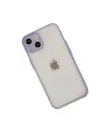 Apple iPhone 14 Kılıf Montreal Silikon Kapak - Mor
