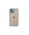 Apple İphone 14 Kılıf Montreal Silikon Kapak - Yeşil