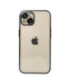 Apple İphone 14 Kılıf Razer Lensli Silikon - Siyah