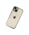 Apple İphone 14 Kılıf Razer Lensli Silikon - Yeşil