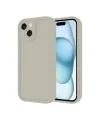 Apple İphone 14 Kılıf Viera Silikon - Krem