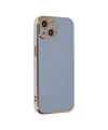 Apple iPhone 14 Kılıf Volet Silikon - Mavi