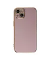 Apple iPhone 14 Kılıf Volet Silikon - Mor