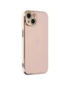 Apple iPhone 14 Kılıf Volet Silikon - Pembe