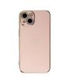 Apple iPhone 14 Kılıf Volet Silikon - Pembe