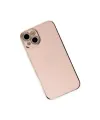 Apple İphone 14 Kılıf Volet Silikon - Pembe