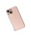 Apple iPhone 14 Kılıf Volet Silikon - Pembe