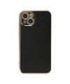 Apple İphone 14 Kılıf Volet Silikon - Siyah