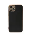 Apple iPhone 14 Kılıf Volet Silikon - Siyah