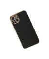 Apple İphone 14 Kılıf Volet Silikon - Siyah