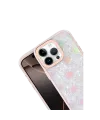 Apple iPhone 14 Lumi Desenli Kapak - Pembe