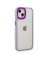 Apple İphone 14 Plus Kılıf Dora Kapak - Lila