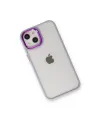 Apple İphone 14 Plus Kılıf Dora Kapak - Lila
