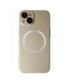 Apple iPhone 14 Plus Kılıf Jack Magneticsafe Lens Silikon - Gold