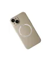 Apple iPhone 14 Plus Kılıf Jack Magneticsafe Lens Silikon - Gold