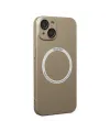 Apple İphone 14 Plus Kılıf Jack Magneticsafe Lens Silikon - Gold