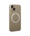 Apple iPhone 14 Plus Kılıf Jack Magneticsafe Lens Silikon - Gold