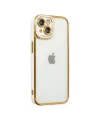 Apple İphone 14 Plus Kılıf Liva Lens Silikon - Beyaz