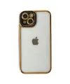 Apple İphone 14 Plus Kılıf Liva Lens Silikon - Siyah