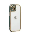 Apple İphone 14 Plus Kılıf Liva Lens Silikon - Yeşil