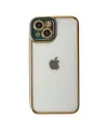 Apple İphone 14 Plus Kılıf Liva Lens Silikon - Yeşil