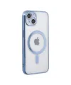 Apple İphone 14 Plus Kılıf Magneticsafe Lazer Silikon - Sierra Blue