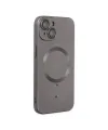 Apple İphone 14 Plus Kılıf Moshi Lens Magneticsafe Silikon - Füme