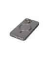 Apple İphone 14 Plus Kılıf Moshi Lens Magneticsafe Silikon - Füme