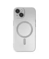 Apple İphone 14 Plus Kılıf Moshi Lens Magneticsafe Silikon - Gümüş
