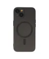 Apple İphone 14 Plus Kılıf Moshi Lens Magneticsafe Silikon - Siyah