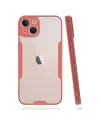 Apple İphone 14 Plus Kılıf Platin Silikon - Pembe