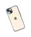 Apple iPhone 14 Plus Kılıf Razer Lensli Silikon - Açık Mavi